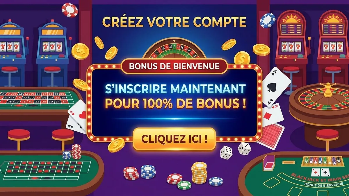 Inscription avec bonus
